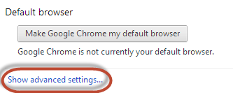 Chrome Browser Step 2