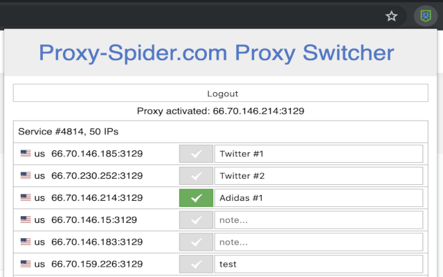 Proxy Switcher